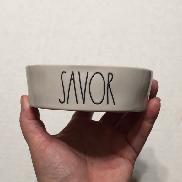 NWOT Rae Dunn Savor Pet Bowl - Picture 4 of 4